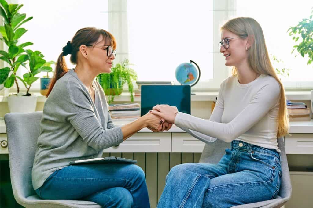 A young woman begins rehab near Wynnewood, PA in order to combat her addiction.